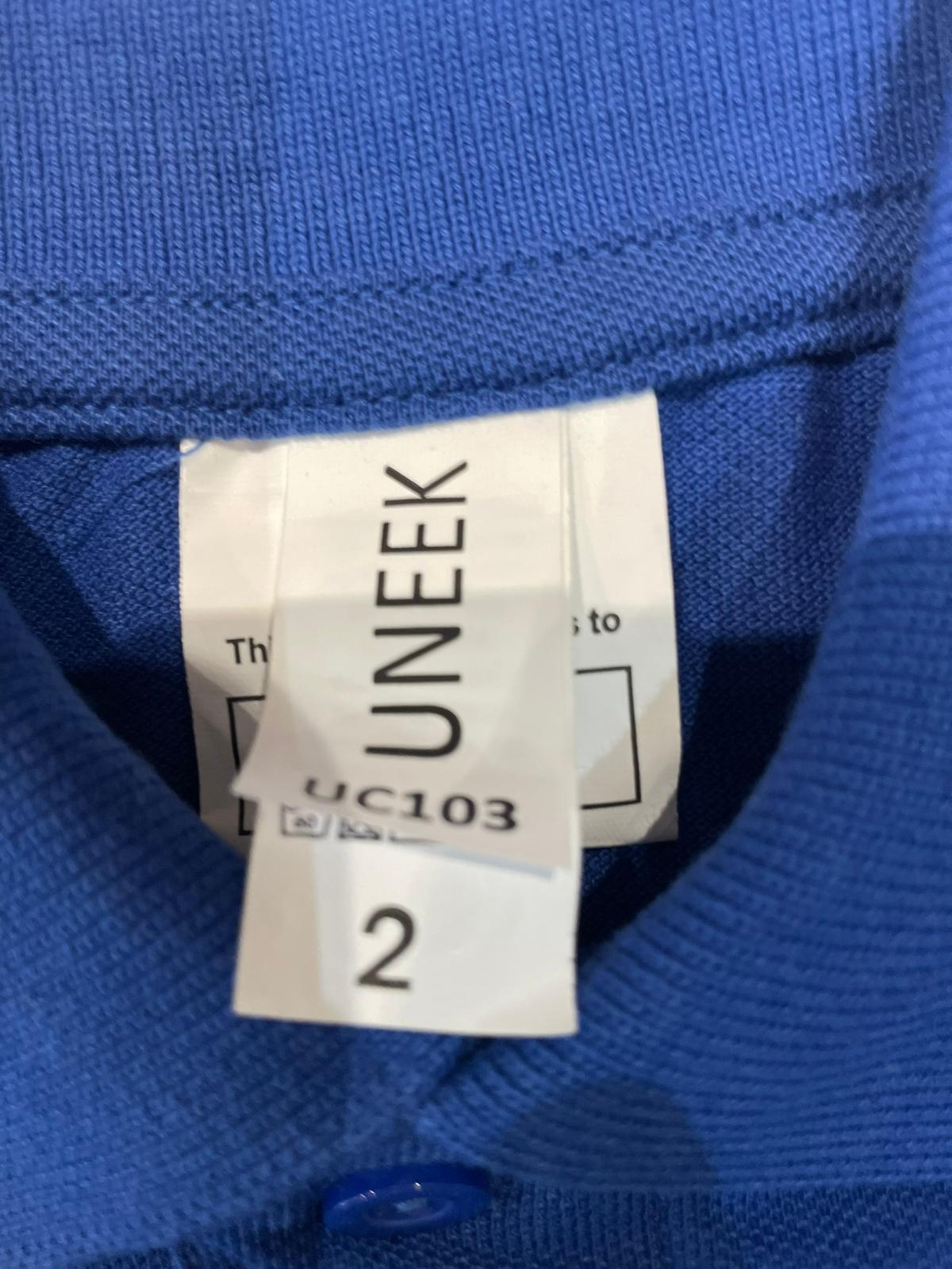 Molly Moocow Blue Polo Shirt