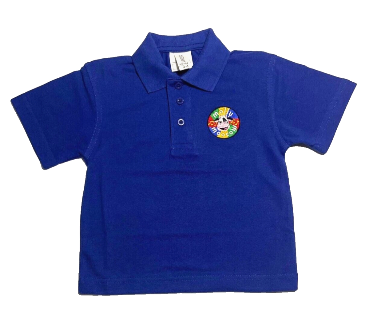 Molly Moocow Blue Polo Shirt